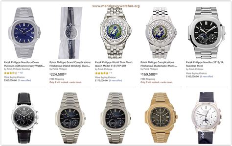 patek philippe watches prices list.